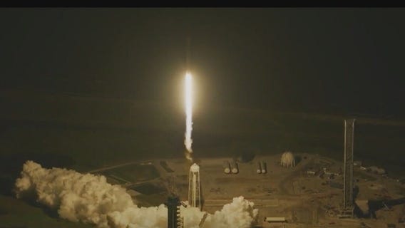 Axiom-4 crew heading to the ISS