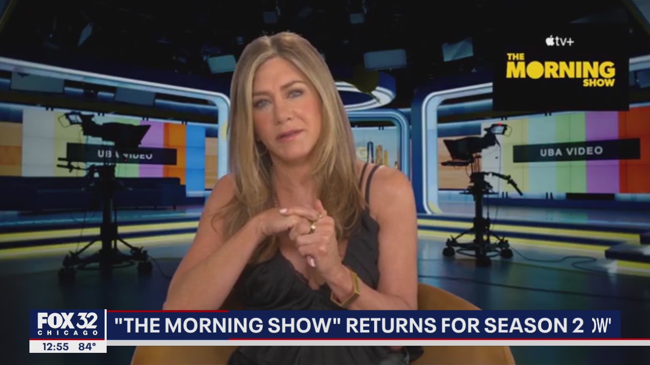 Jennifer Aniston, Reese Witherspoon talk Season 2 of 'The Morning Show'