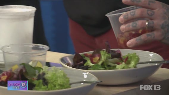 Emerald Eats: Making vegan salads with Barking Frog at Willows Lodge