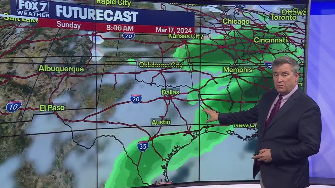 Austin weather: Rain to return next week