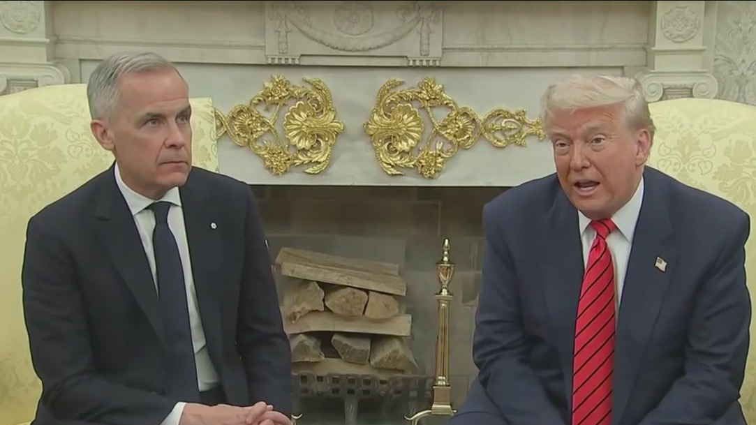 President Trump meets Canadian prime minister