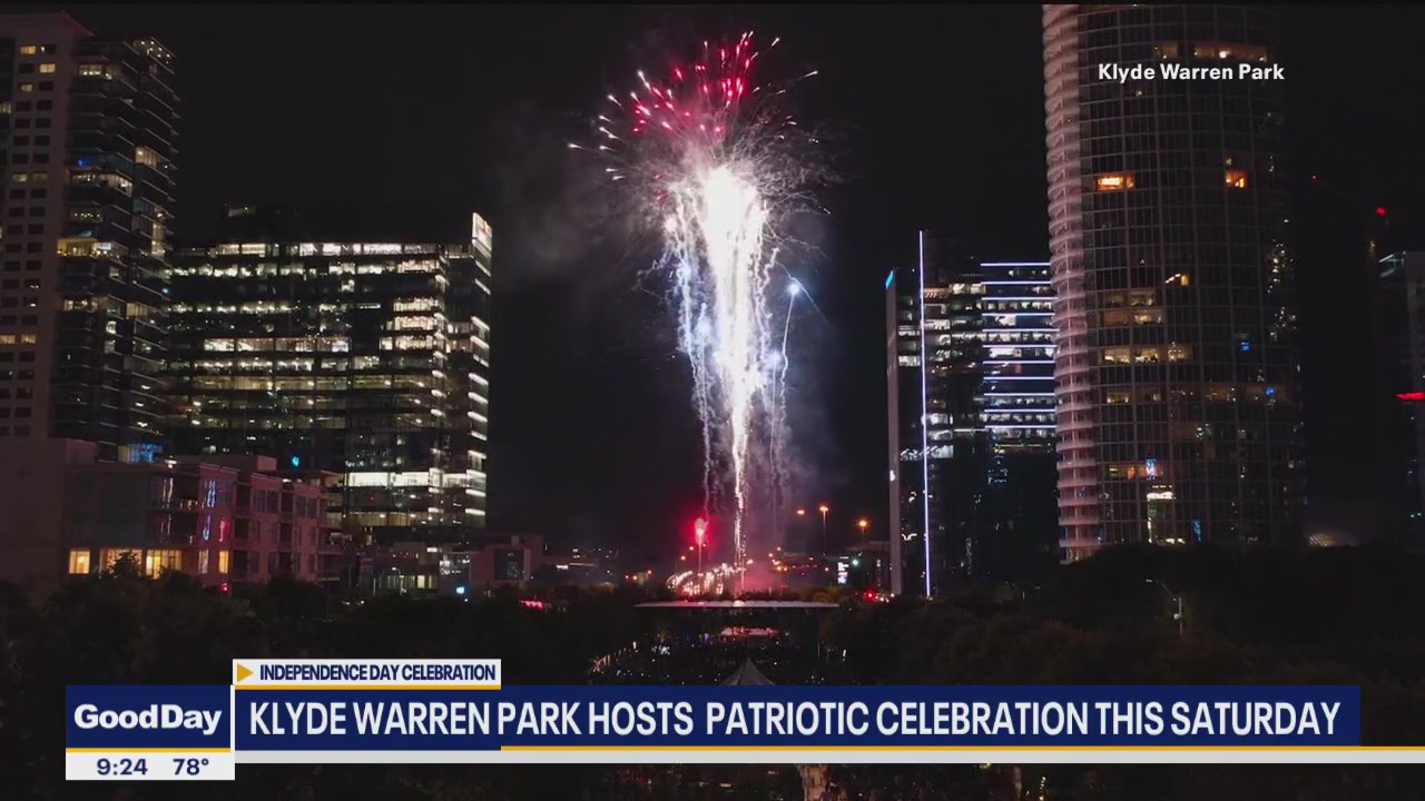 Klyde Warren Park hosts 4th of July celebration