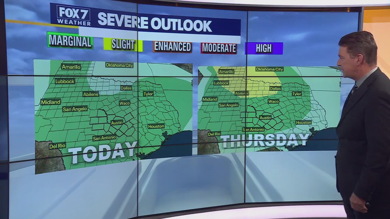 Austin weather: Multiple rounds of storms this week