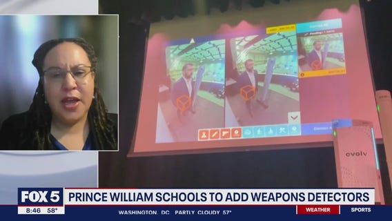 Prince William County schools adding weapons detectors