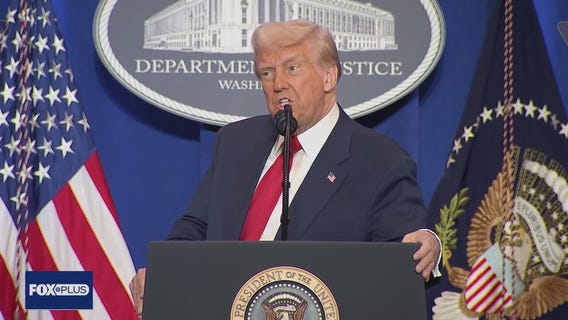 Trump blasts enemies speech to DOJ