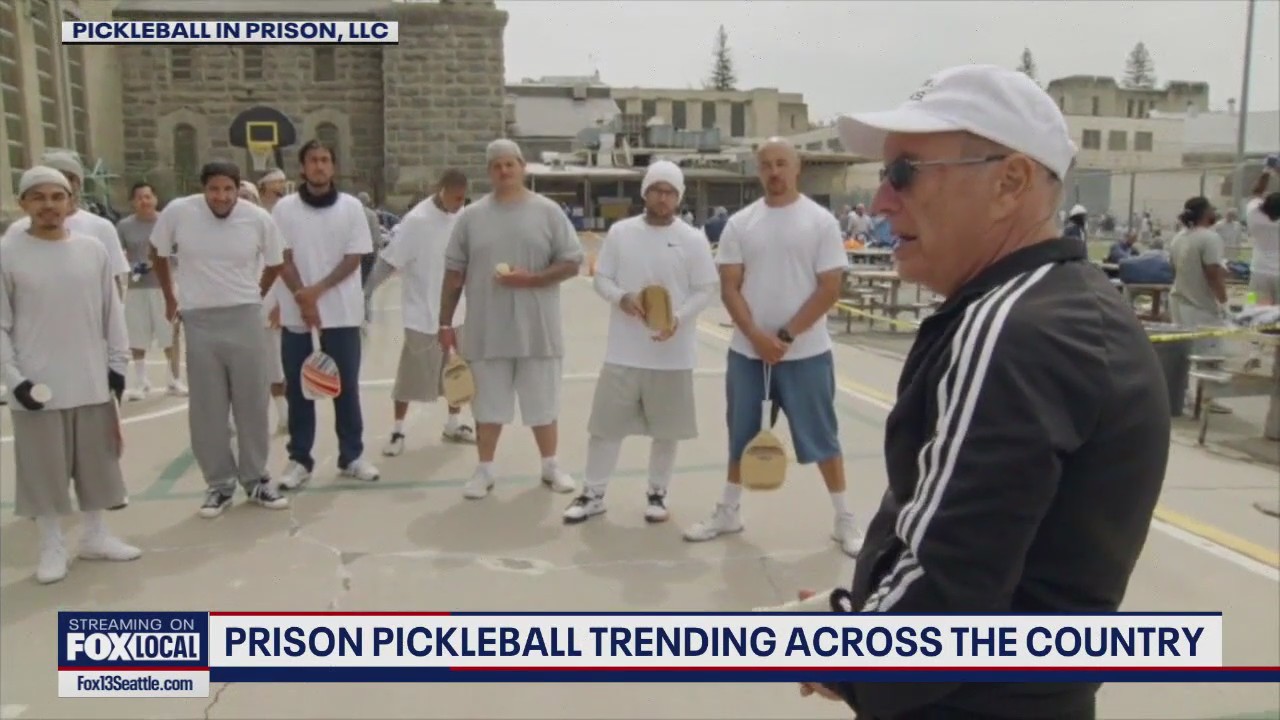 Prison pickleball trending across the country