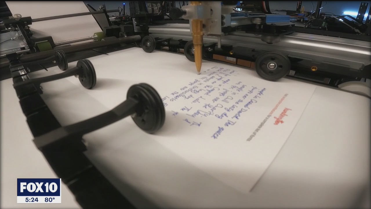 Arizona-based robotics company can be hired to write your holiday cards