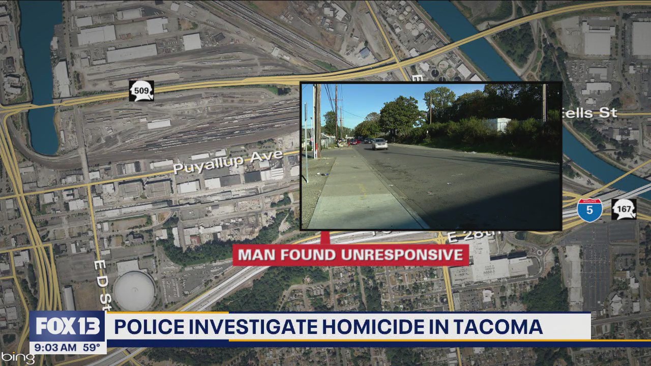 Police investigate homicide in Tacoma, WA | FOX 13 Seattle