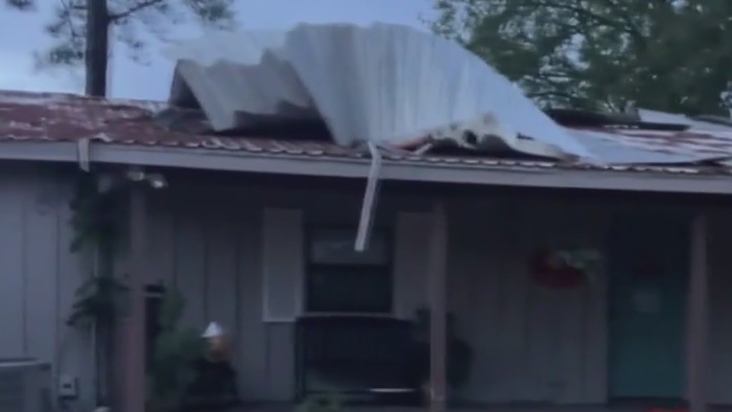 Grimes County homeowner impacted by tornado