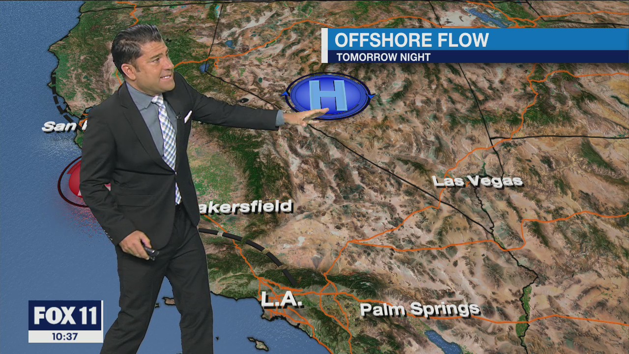 Weather forecast for Monday, Nov. 14