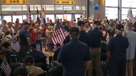 Veterans back from visiting D.C. on latest Honor Flight Austin