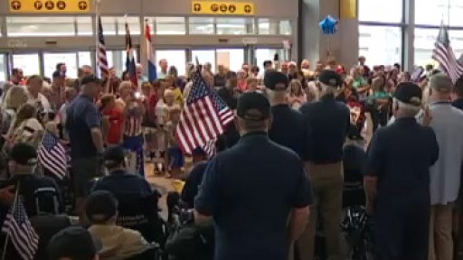 Veterans back from visiting D.C. on latest Honor Flight Austin