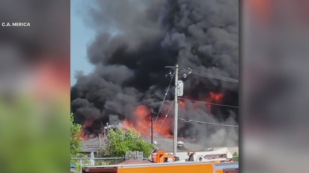 Oak Creek Ruby’s Bagels 2-alarm fire