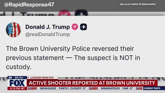 UPDATE from Brown University on shooting situation