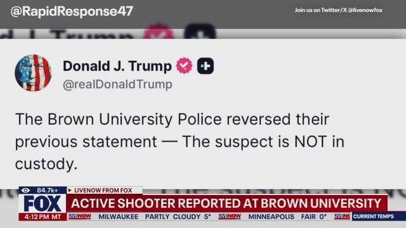 UPDATE from Brown University on shooting situation