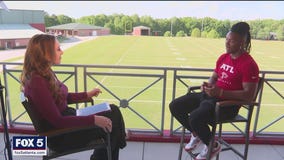 One-on-one with Falcons first-round draft pick Bijan Robinson