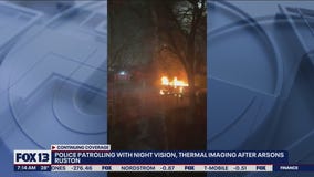 Police patrolling with night vision, thermal imaging after arsons