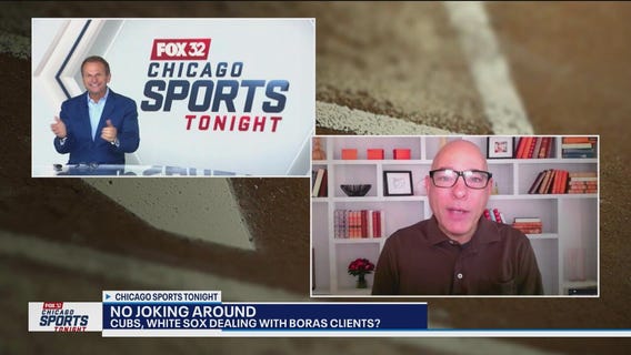 Are the Cubs, White Sox dealing with Boras clients? | Chicago Sports Tonight