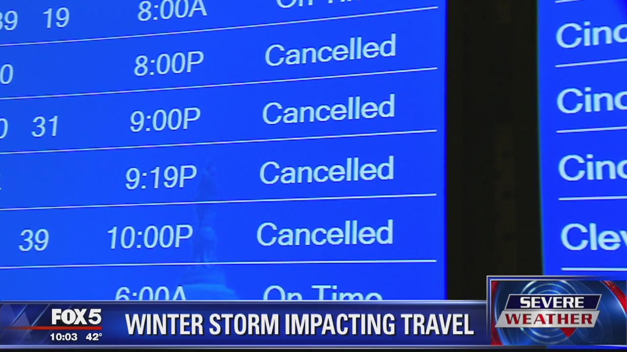 Nor'easter impacting travel in Northeast