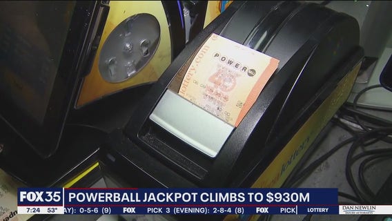 Powerball jackpot climbs to $930 million