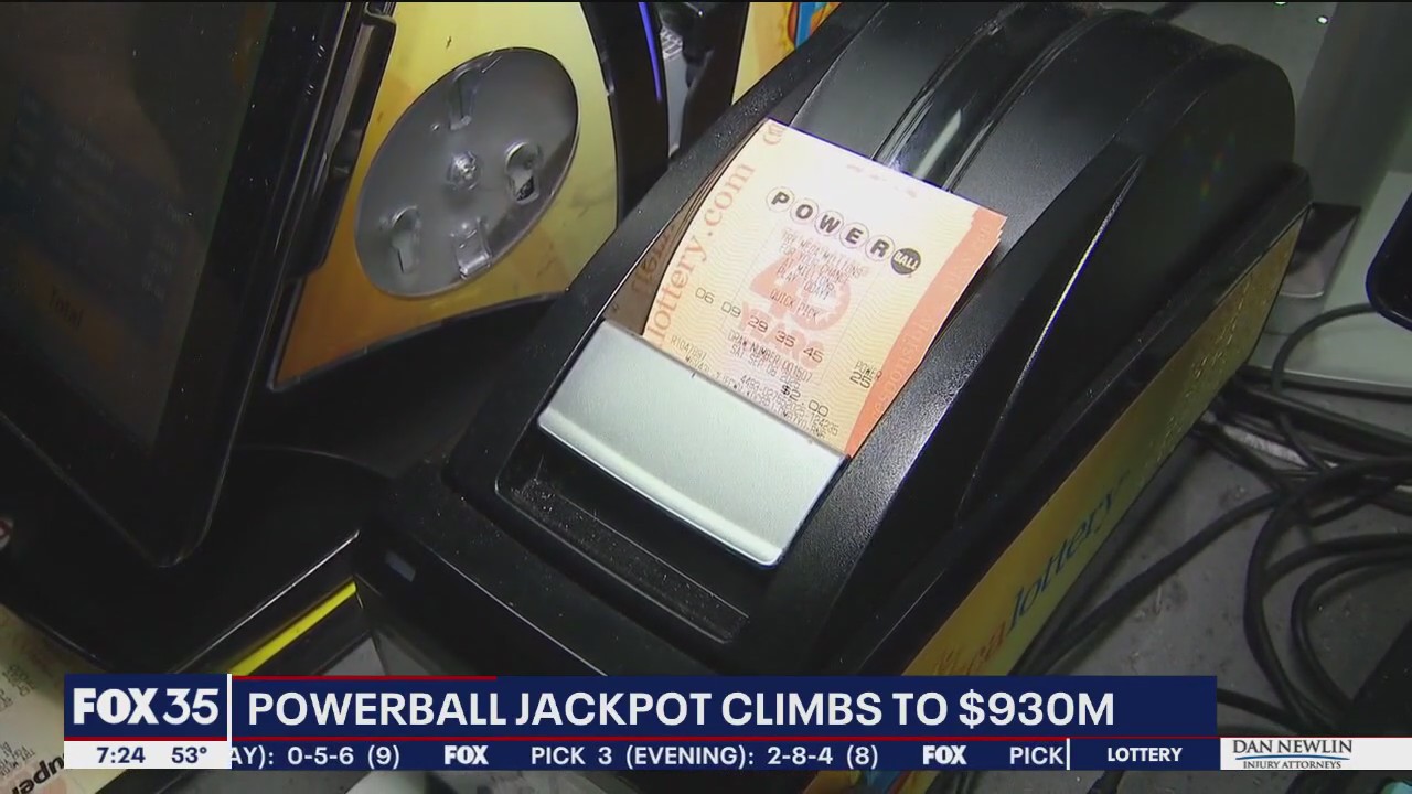 Powerball jackpot climbs to $930 million