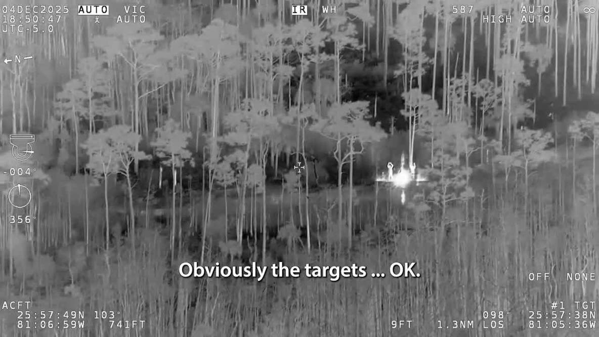 Must-see video: Father, son dramatically rescued from deep in the alligator-infested Florida Everglades