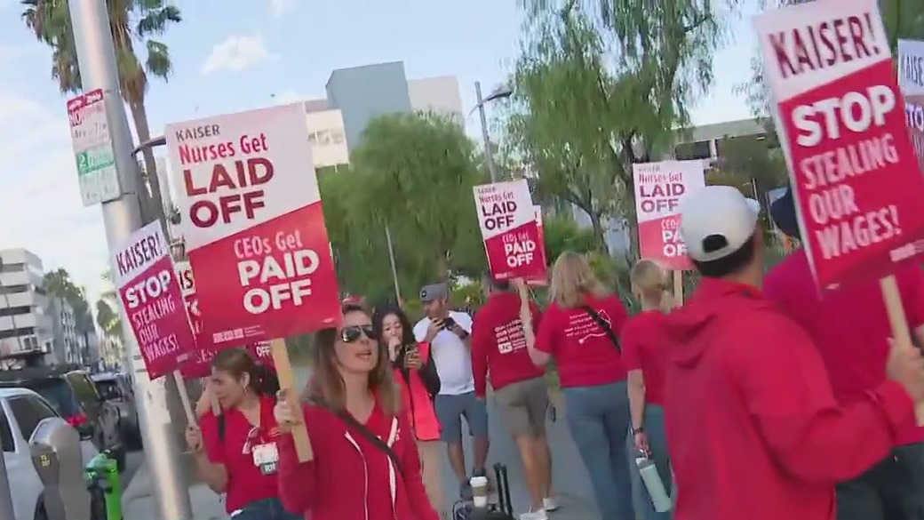 Kaiser works to start strike Tuesday | FOX 11 Los Angeles
