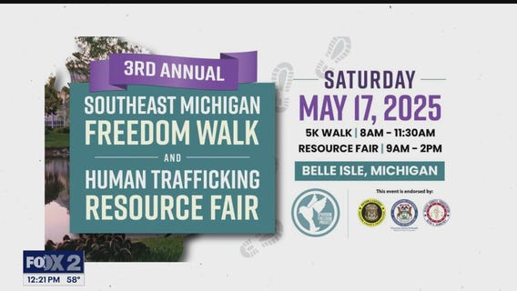 Sparrow Freedom Project 3rd Annual Southeast Michigan 5K Freedom Walk and Human Trafficking Resource Fair