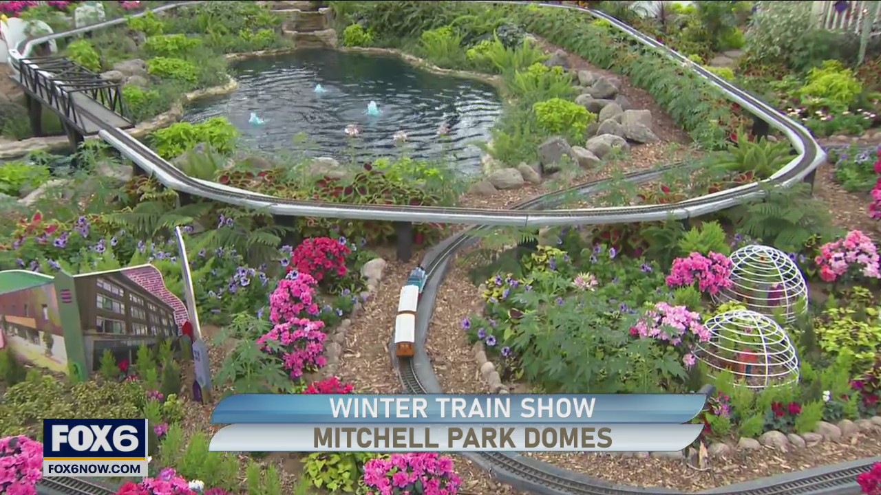 Fun for all ages at the Winter Train Show at the Mitchell Park Domes