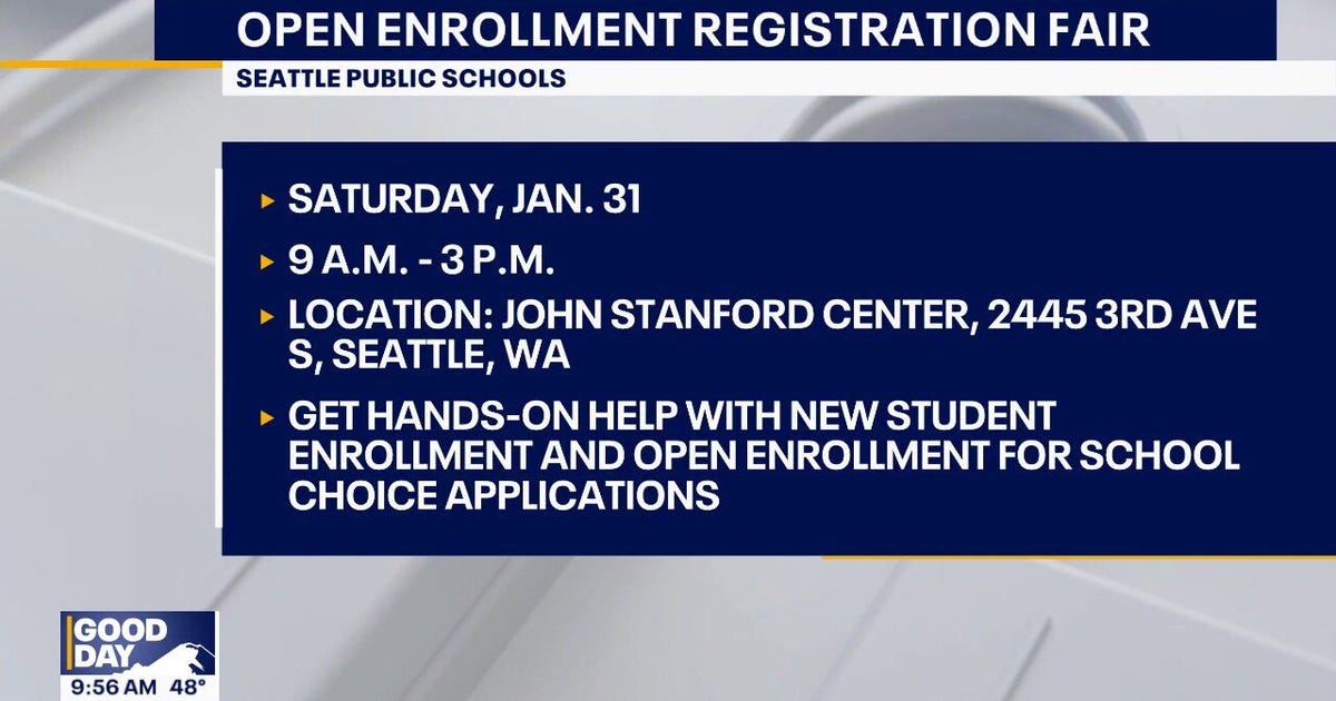 Open enrollment for 'Seattle Public Schools'