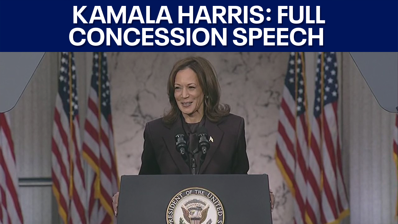 Kamala Harris concession speech