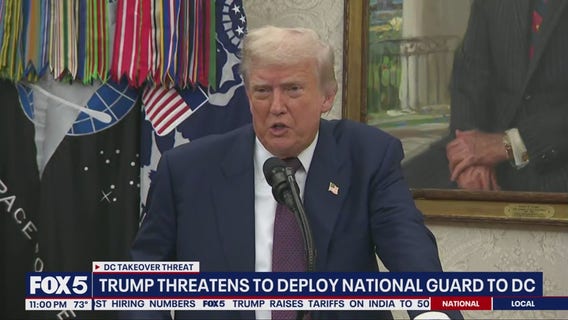 FOX 5 News at 11 p.m. Aug 6, 2025