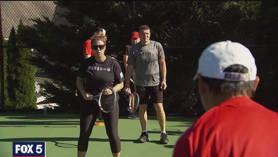 Veterans adaptive tennis