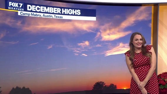 Austin weather: Warm temperatures on Christmas Day