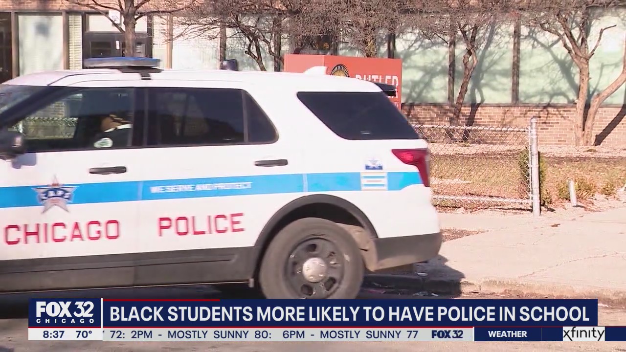 Students of color less likely to say they feel safer with police in schools, research shows