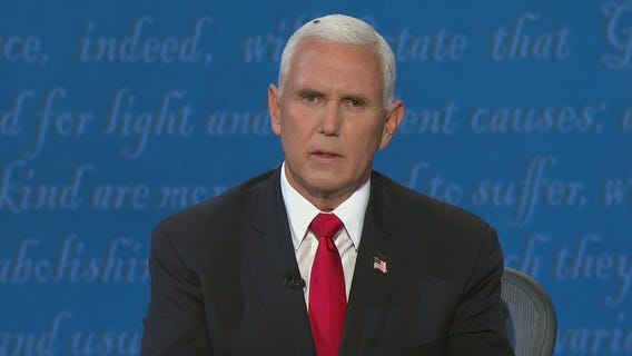 Fly lands on Mike Pence's head during Vice Presidential Debate
