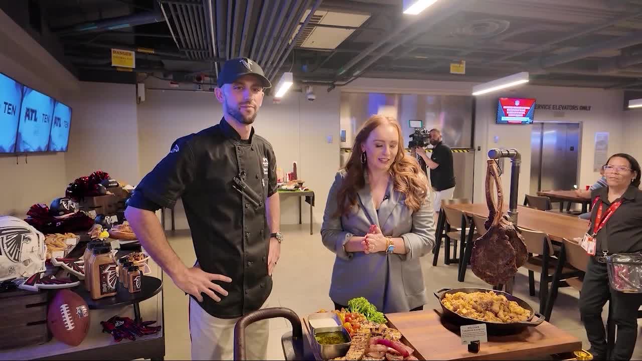 Falcons debut bold new eats at Mercedes-Benz Stadium | In the Nest