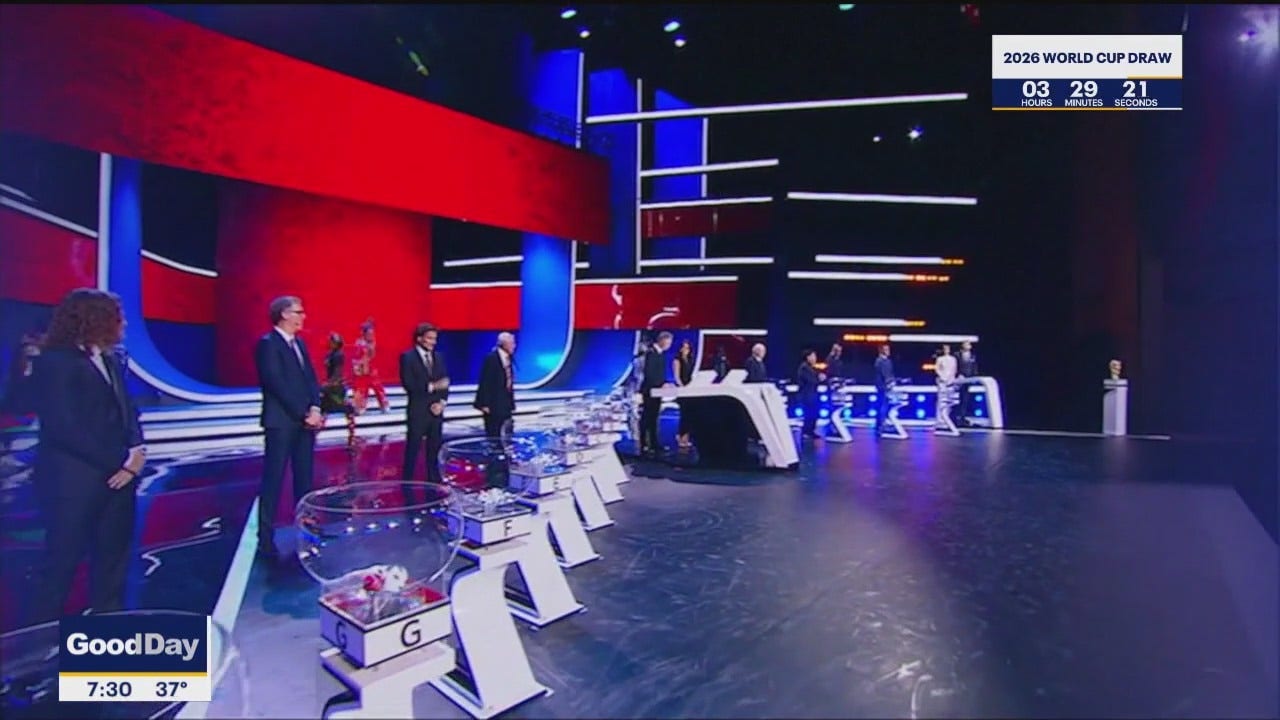 First look at World Cup Final Draw 2026 in DC