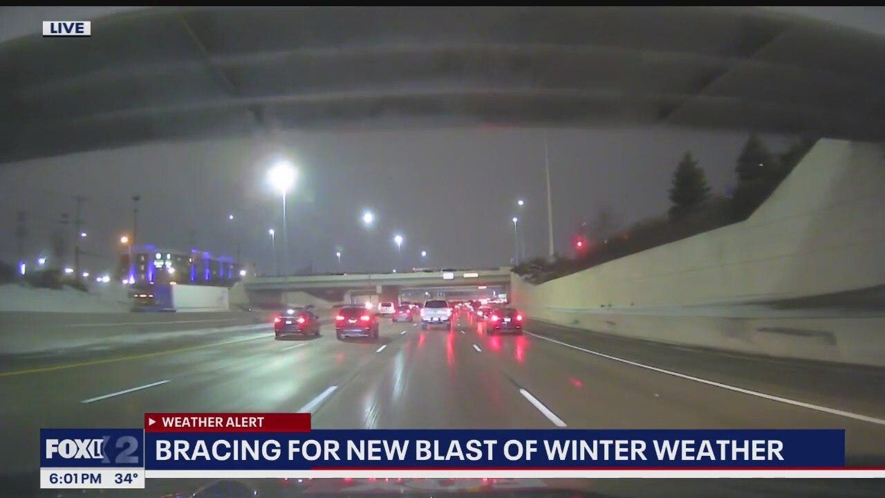 Second round of winter weather expected tonight