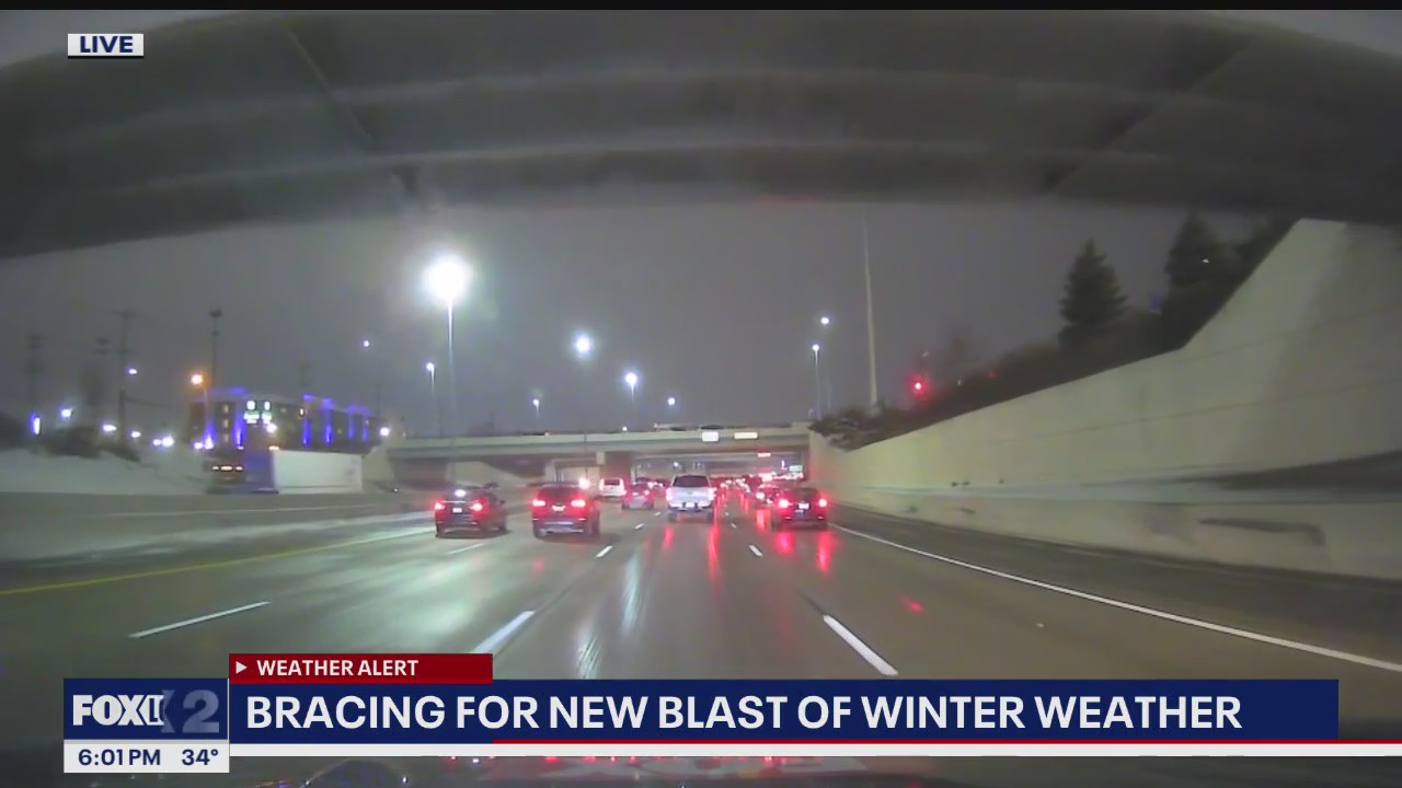 Second round of winter weather expected tonight