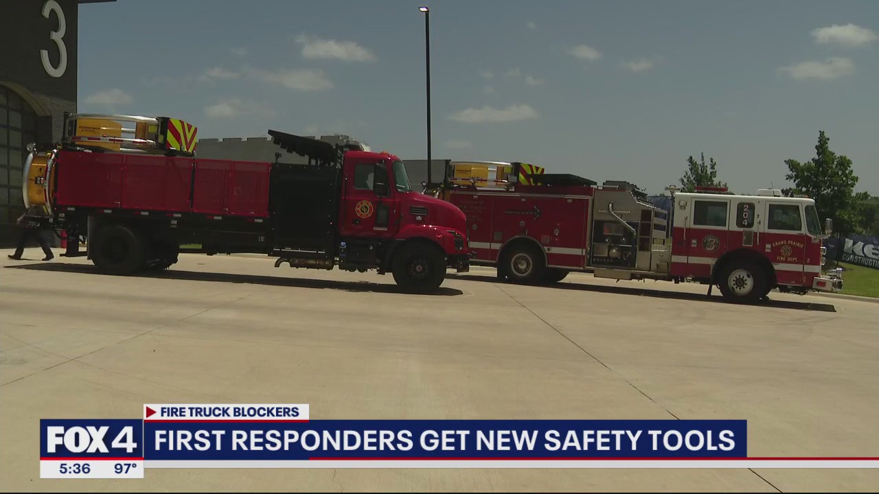 First responders get new safety tools