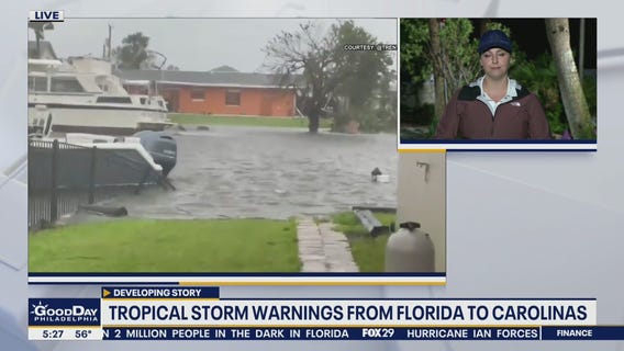Ian downgraded to Tropical Storm as millions in Florida survey damage