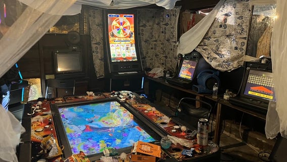 Alameda police raid illegal gambling den