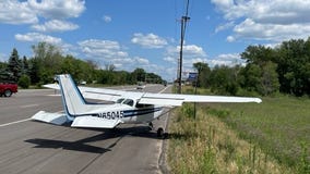 WATCH: Pilot makes emergency landing in Blaine
