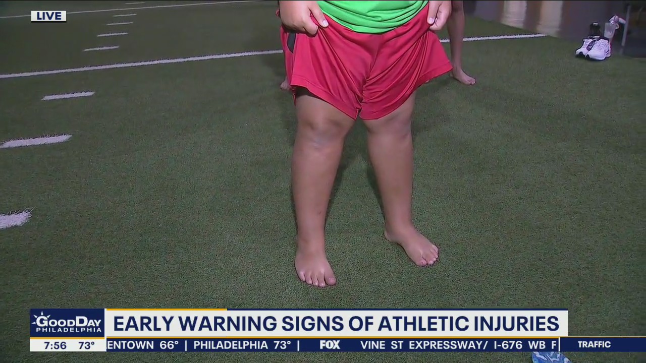 Early warning signs of athletic injuries in kids