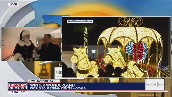 Winter Wonderland at Ocala's World Equestrian Center