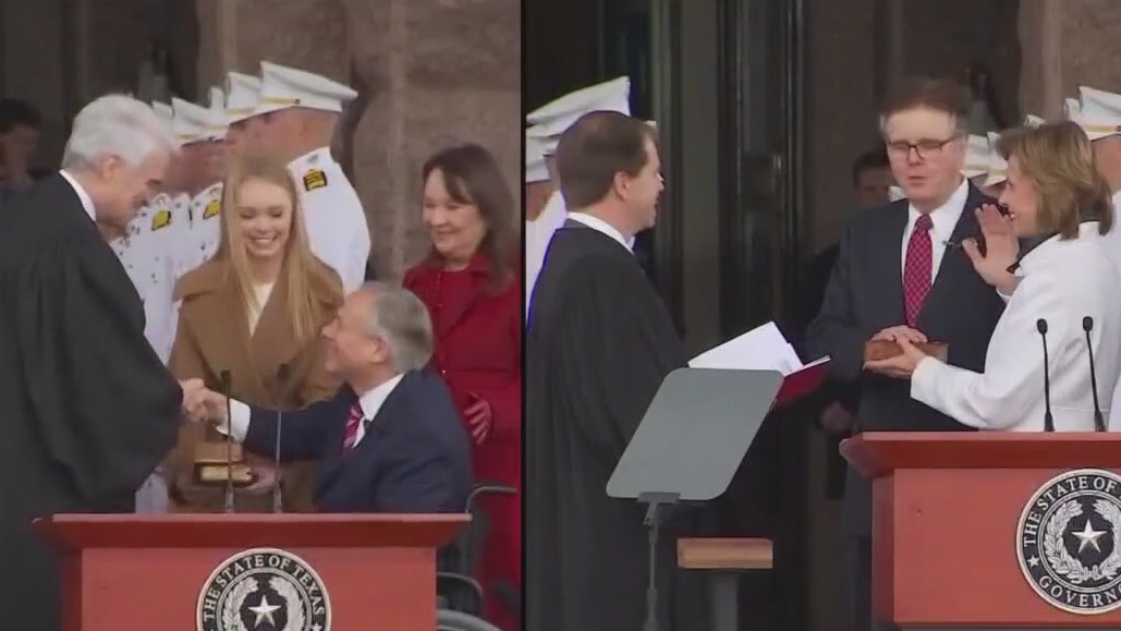 Greg Abbott sworn into his third term as Texas governor
