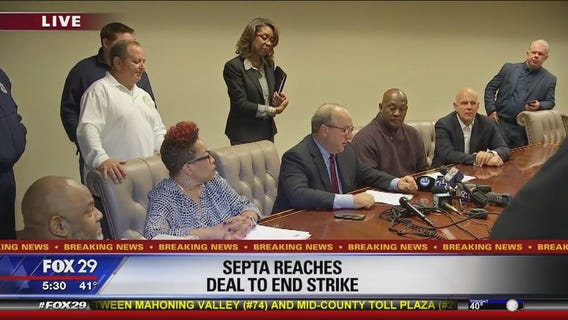 SEPTA, Union Announce Deal To End Strike