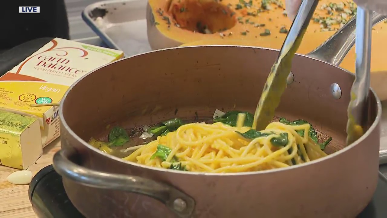 Meatless Monday: Vegan Butternut Squash Pasta