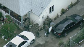 Officers serving warrants in Azusa area fired upon but not injured, police say